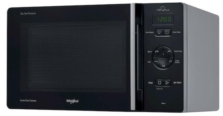 WHIRLPOOL Microonde Whirlpool MCP345SL 25 LT 800 W grill silver